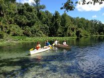 Canoing in Wekiwa State Park